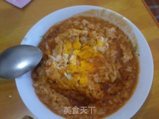 酸汤蛋泡饭的做法