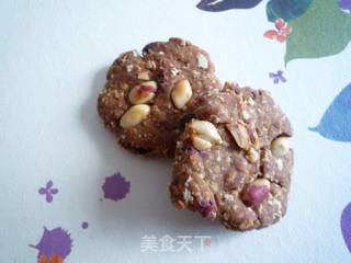 花生燕麦小饼干的做法