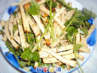 凉拌孜然素鸡的做法