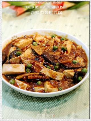 海鲜肉酱烩豆腐