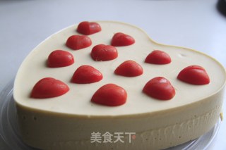 爱心满溢的芒果慕斯的做法