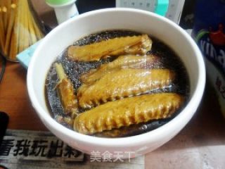 卤水鹅翅的做法