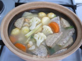 砂锅杂锦的做法