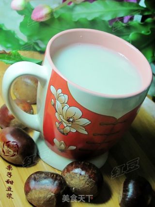 调理肠胃豆浆---栗子甜豆浆的做法