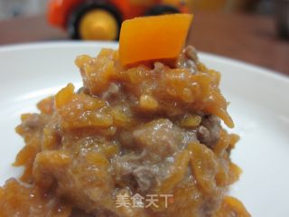 宝宝辅食——南瓜猪肝泥的做法