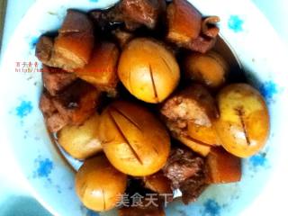 红烧肉烧蛋的做法
