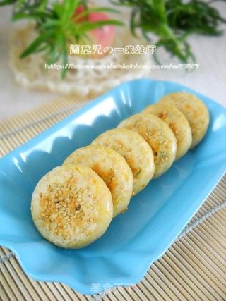 枸杞花生牛奶饼的做法