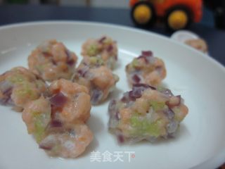 宝宝辅食——三文鱼蔬菜小丸子的做法