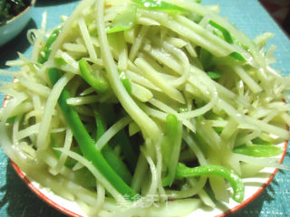尖椒土豆丝的做法
