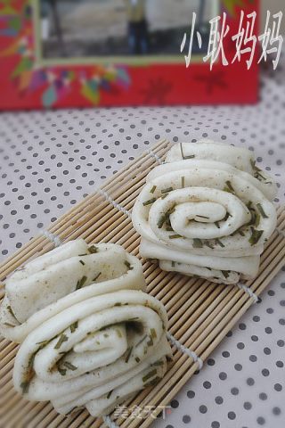 椒盐香葱花卷的做法