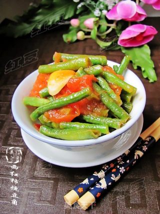 简单家常菜---西红柿烧豆角