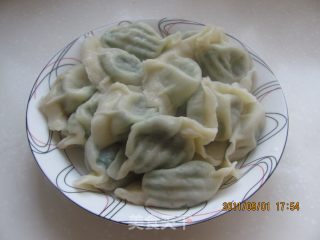 味道鲜美的鳕鱼饺子