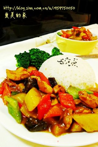 咖喱鸡肉饭的做法