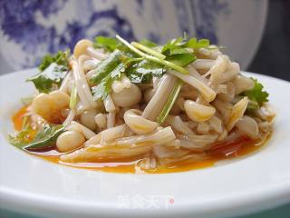 红油金针菇的做法