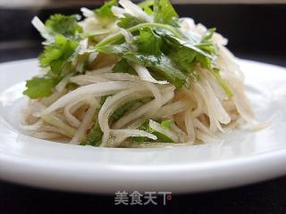 凉拌萝卜丝的做法