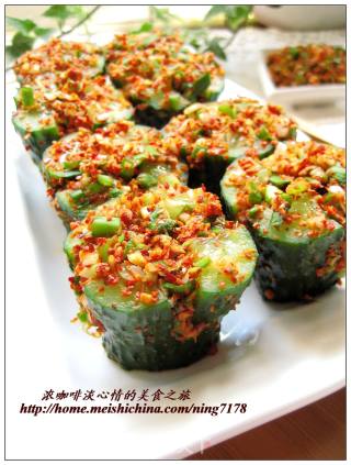 增强食欲—韩式黄瓜泡菜的做法