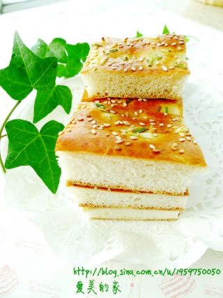 用面包的手法做饼更好吃—香葱面包饼