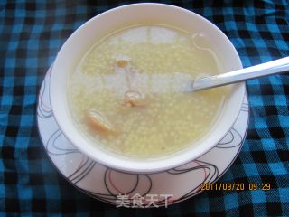 养生小米栗子粥的做法