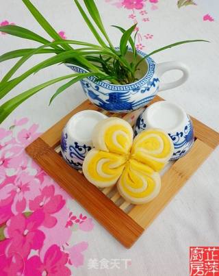 双色南瓜卷的做法