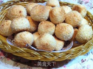 黄金椰丝球的做法