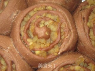 可可燕麦冰洁面包