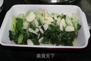 蒜香小白菜的做法