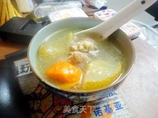 水果汤——苹果梨猪骨汤的做法