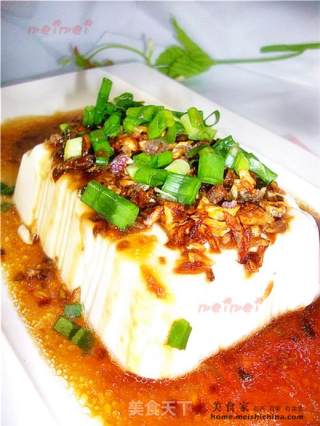 家常菜肴@@酱香葱油豆腐
