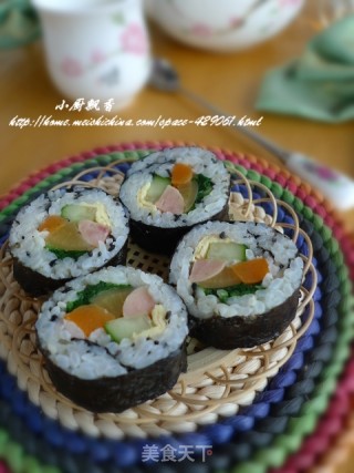 【花样寿司】----韩式寿司的做法