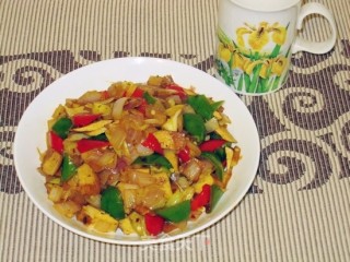 麻辣洋葱豆腐干的做法