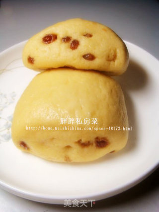 葡萄干馒头的做法