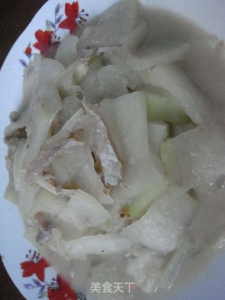 咸鱼干烧冬瓜的做法