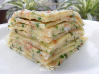 腊肉煎饼的做法