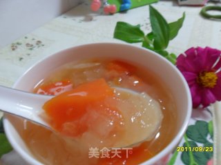 木瓜百合炖银耳的做法
