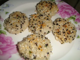 芝麻藕饼的做法