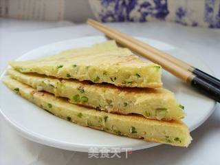 葱油鸡蛋饼的做法