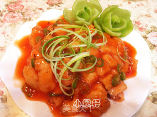 一鱼两吃——番茄菠萝鱼的做法