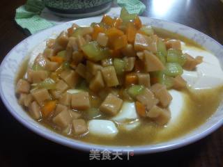 火腿豆腐羹的做法