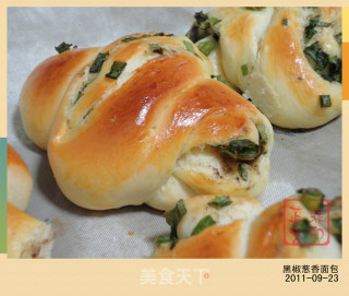 黑椒葱香面包