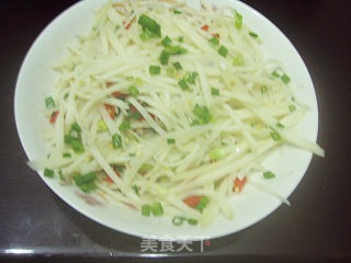 酸辣土豆丝的做法