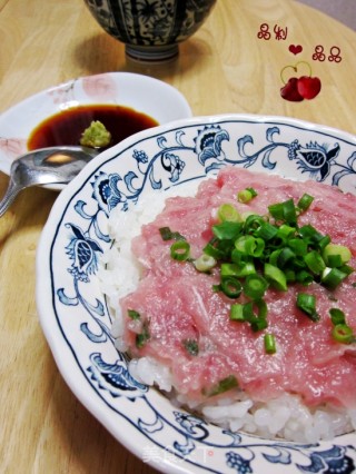 葱香鲔鱼蓉饭的做法