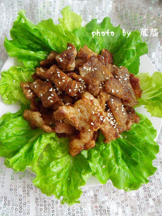 【零食or下酒菜】椒盐煎肉 （新手零难度）