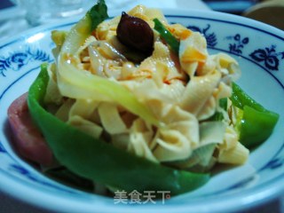 饭菜一体之代饭千张的做法