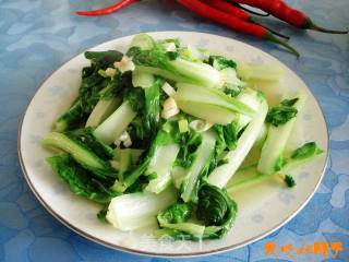 清炒小白菜的做法
