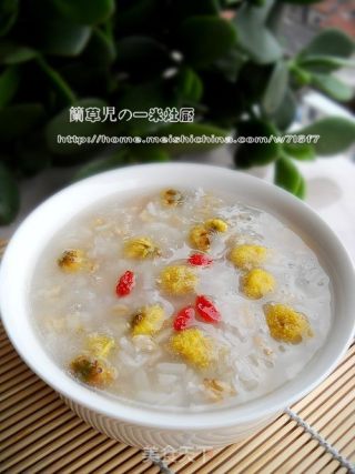 菊花燕麦粥