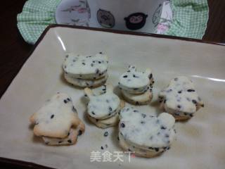咸香芝麻小饼干的做法