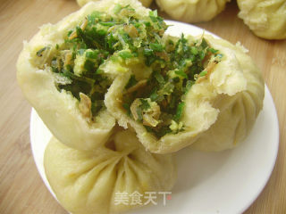 健康主食----南瓜发面素馅包子