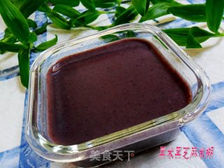黑米黑芝麻米糊的做法