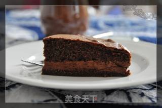 无筋 - 松软的巧克力慕斯蛋糕的做法