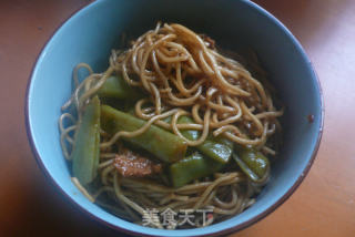 扁豆焖面的做法
